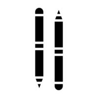 icône de vecteur de crayons