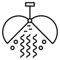 icône de vecteur de boule de confettis