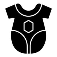 bébé vêtements vecteur icône