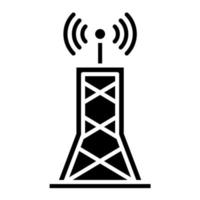 icône de vecteur de tour de signal