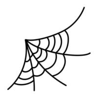 branché araignée araignée vecteur