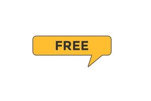 gratuit vecteurs.sign étiquette bulle discours gratuit vecteur