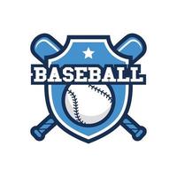 base-ball logo conception vecteur