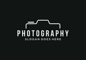création de logo de photographie vecteur