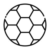 icône de ballon de football. vecteur