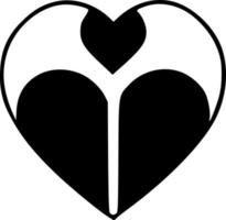 cœur icône forme vecteur