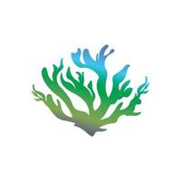 coraux icône logo conception symbole illustration vecteur