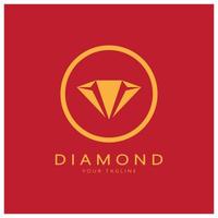 Facile diamant abstrait logo, pour affaires, badge, bijoux boutique, or boutique,application,vecteur vecteur