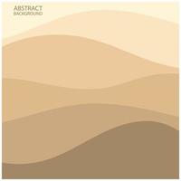 Facile abstrait le sable Contexte avec marron Couleur combinaison, plage désert, livre couverture, fond d'écran, vecteur