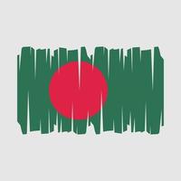 vecteur de drapeau du Bangladesh