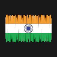 vecteur de drapeau indien
