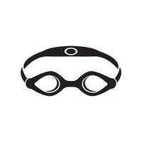 nager des lunettes de protection icône symbole, illustration conception modèle. vecteur