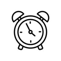 alarme l'horloge icône vecteur conception modèle