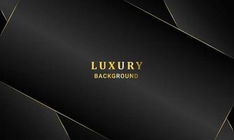 luxe d'or noir Contexte pour social médias conception vecteur