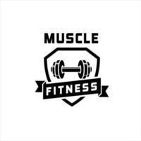 aptitude et la musculation logo conception inspiration vecteur