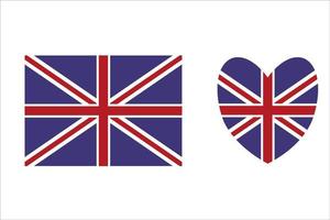 uni Royaume drapeau, drapeau de Royaume-Uni vecteur gratuit vecteur