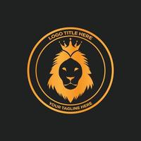 Lion logo pour marque ou affaires ou entreprise vecteur