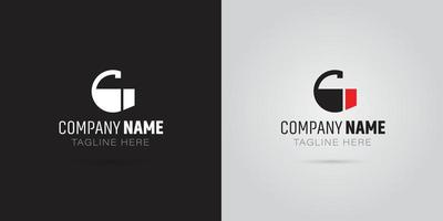 abstrait g lettre logo conception concept vecteur