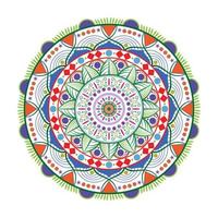 coloré mandala. vecteur ethnique Oriental cercle ornement.