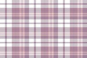 violet plaid tartan modèle sans couture textile est fabriqué avec en alternance bandes de coloré pré teint fils tissé comme tous les deux chaîne et trame à droite angles à chaque autre. vecteur