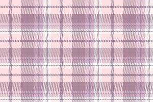 violet plaid tartan modèle sans couture textile est une à motifs tissu qui consiste de sillonner franchi, horizontal et verticale bandes dans plusieurs couleurs. tartans sont considéré comme une culturel Écosse. vecteur