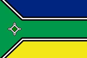 Facile drapeau Etat de Brésil vecteur