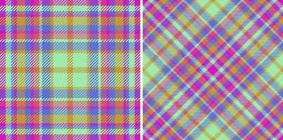 vérifier sans couture modèle. plaid en tissu Contexte. vecteur textile tartan texture.