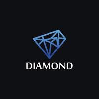 modèle de vecteur de logo de diamant