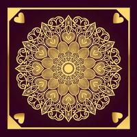 luxe mandala vecteur art