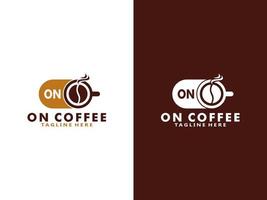 café logo conception modèle, vecteur café logo pour café magasin et tout affaires en relation à café.