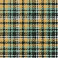 tartan modèle sans couture textile le résultant blocs de Couleur répéter verticalement et horizontalement dans une distinctif modèle de carrés et lignes connu comme une régler. tartan est plaid vecteur