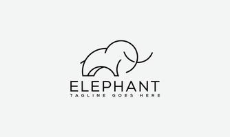 l'éléphant logo conception modèle vecteur graphique l'image de marque élément