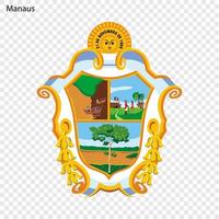 emblème de Manaus vecteur