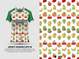 application modèle à Jersey, prêt à imprimer, sublimation conception vecteur