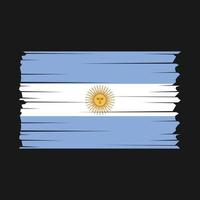 vecteur de drapeau argentin