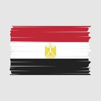 vecteur de drapeau egypte