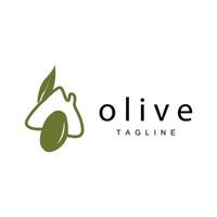 olive logo, olive pétrole plante vecteur, Naturel à base de plantes santé médicament conception, illustration modèle icône vecteur