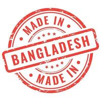 fabriqué dans bangladesh vecteur