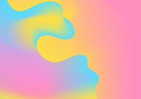 multicolore pastel abstrait minimal Contexte vecteur