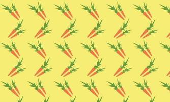 motif de carotte sans soudure vecteur