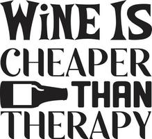 du vin est moins cher que thérapie vecteur