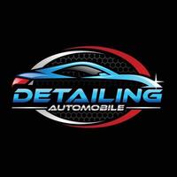 logo d'esthétique automobile et de lavage de voiture pour l'industrie automobile vecteur