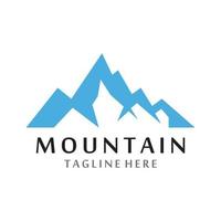 logo d & # 39; icône de montagne vecteur