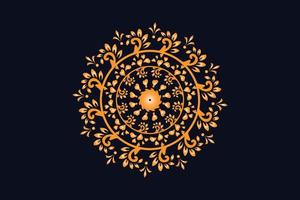 luxe d'or Royal mandala conception vecteur pour Contexte. d'or mandala conception. islamique Contexte conception