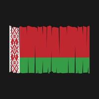 vecteur de drapeau biélorusse