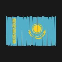 vecteur de drapeau kazakhstan