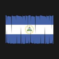 vecteur de drapeau nicaragua