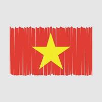 vecteur de drapeau vietnamien