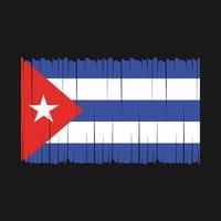 Cuba drapeau vecteur illustration