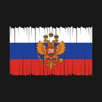 Russie drapeau vecteur illustration